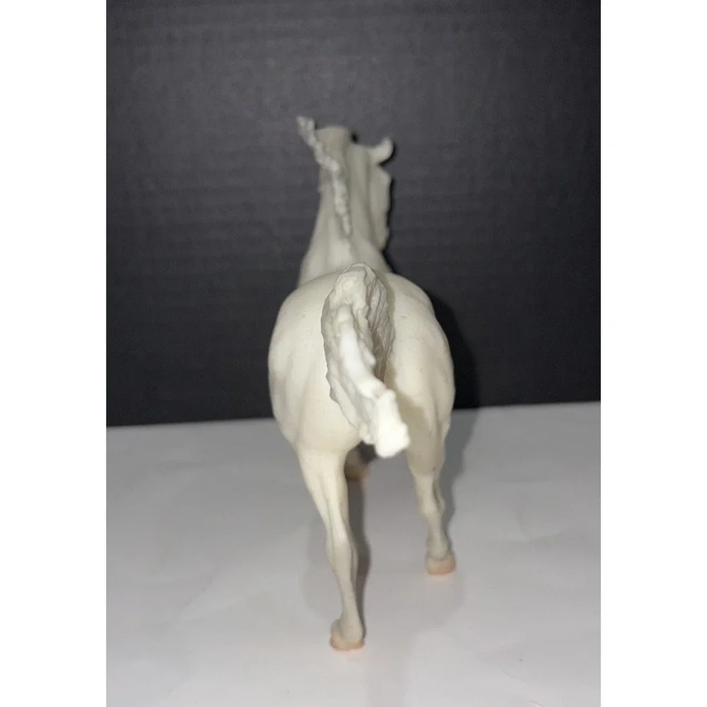 Vintage Breyer Andalusian Stallion Alabaster Horse Sears 1984 No 3060 Chris Hess